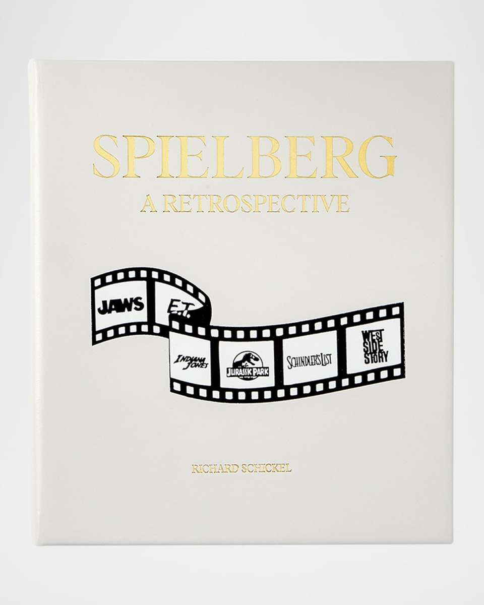 "Steven Spielberg: A Retrospective" Leather-Bound Book by Richard Schickel